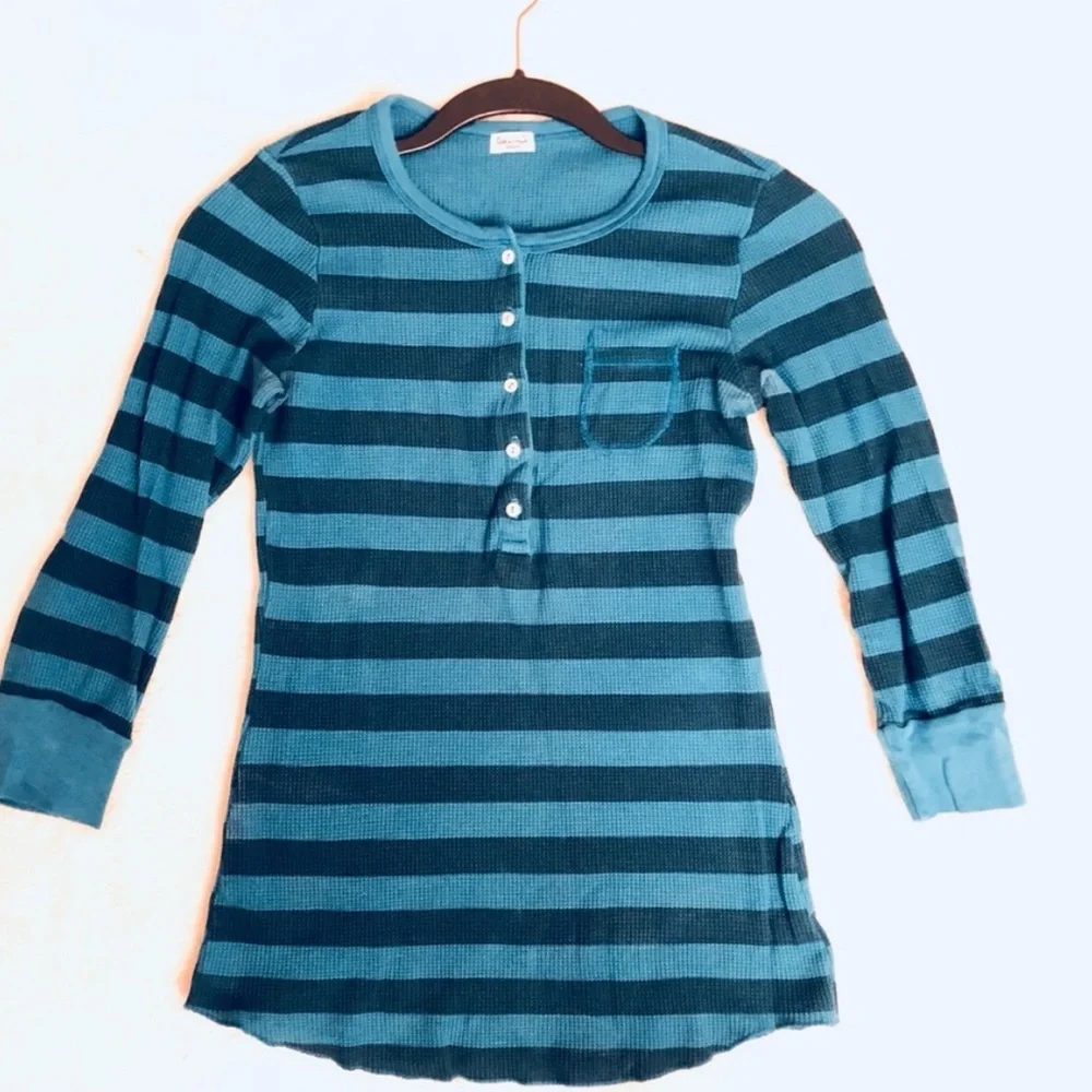 Splendid waffle Henley top - Picture 1 of 1